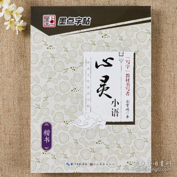 墨点字帖经典文化系列心灵小语楷书楷体字帖学生成人公务员速成练习钢硬笔书法临摹纸荆霄鹏字帖纸