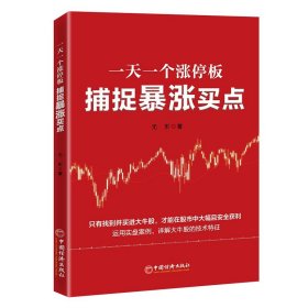 现货正版 一天一个涨停板：捕捉暴涨买点 无形 著 中国经济股票投资大牛股K线买点技术指标 股票期货投资炒股票书籍