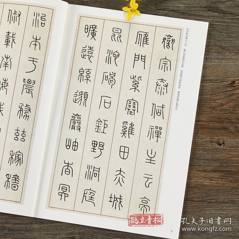 王福庵篆书千字文 清代篆书名家经典彩色高清放大本超清原帖 毛笔书法篆书字帖古帖临摹附繁体旁注 赵宏编中国书店