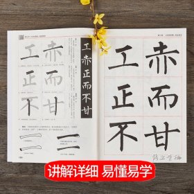 柳公权玄秘塔碑精讲精练毛笔书法等级考试培训教材升级版 视频教学楷书毛笔书法字帖艺术培训教程