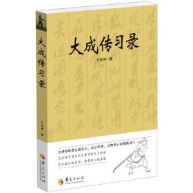 正版 全2册大成传习录+立禅即意 大成拳学讲习录于鸿坤著武术拳法体育教材入门练习参考书武术图书籍 形意拳技击术华夏出版