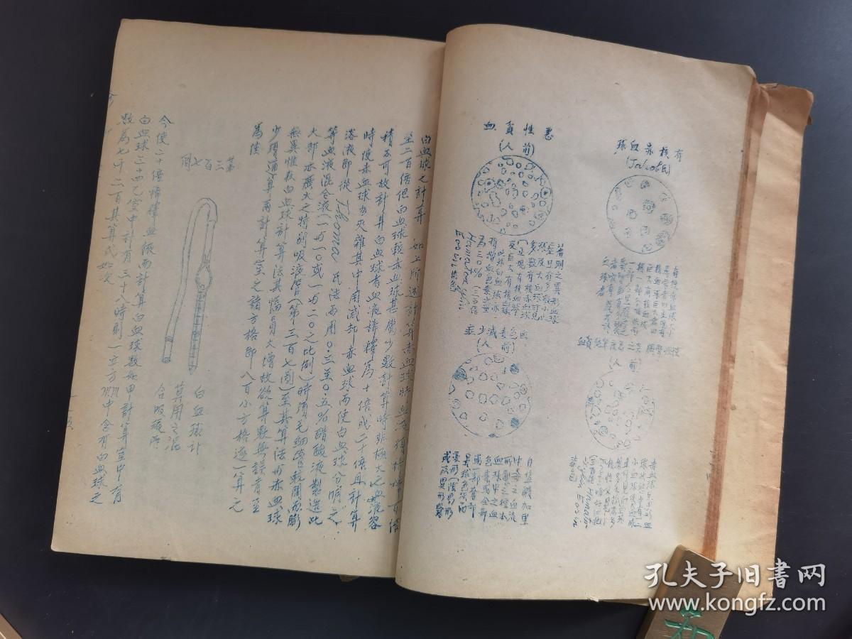 民国中医印本《诊断学》1940年-梁省吾藏书--品如图自定-（5排-左-左）