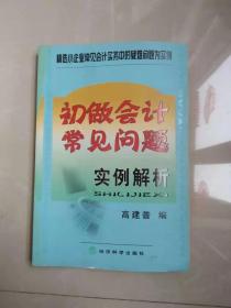 初做会计常见问题实例解析