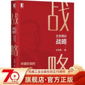 王志纲论战略:关键阶段的重大抉择