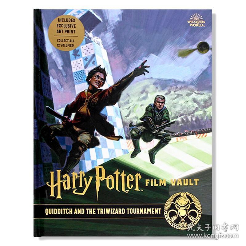 现货 Harry Potter: Film Vault Volume 7 哈利波特电影系列丛书第7卷 魁地奇与三强争夺战 电影制作背后的秘密 英文原版
