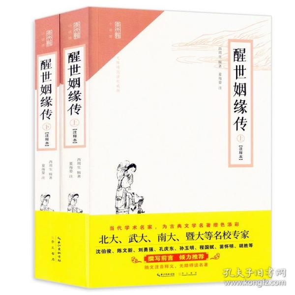 崇文馆·小说馆：醒世姻缘传（套装上下册 注释本 无障碍阅读版）