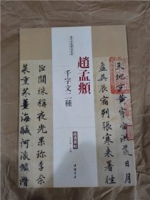 歷代名家碑帖經(jīng)典 趙孟頫 千字文二種