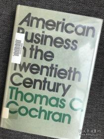国内现货-【原版】American Business In The Twentieth Century《二十世纪的美国商业》