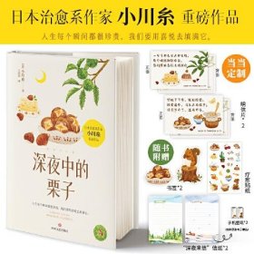 正版深夜中的栗子【当当定制明信片】畅销书作家小川糸继《山茶文具店》《狮子之家的点心日》后暖心回归