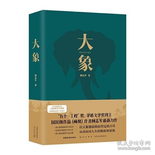 大象（“五个一工程”奖、茅盾文学奖得主、国民级作品《藏獒》作者杨志军zui新力作）