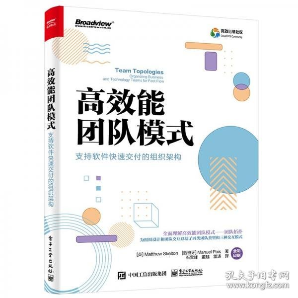 高效能团队模式：支持软件快速交付的组织架构（全彩）