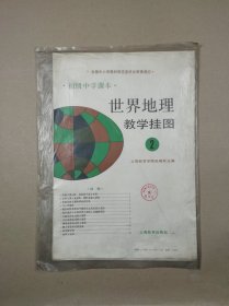 初级中学课本世界地理教学挂图（二）9.珊瑚岛形成过程示意图