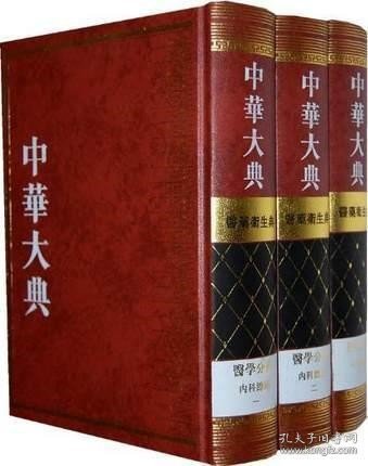 中华大典：医药卫生典·医学分典·内科总部（全三册）