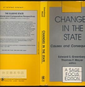 Changes in the State: Causes and Consequences 英文原版-《国家的变化：原因和结果》