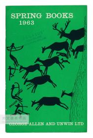 George Allen and Unwin Ltd.: Spring Books 1963 英文原版-《乔治·艾伦与昂温出版公司1963年春季出版书目》