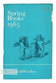 Chatto & Windus: Spring Books 1965 英文原版-《查托温达斯出版有限公司1965年春季出版书目》