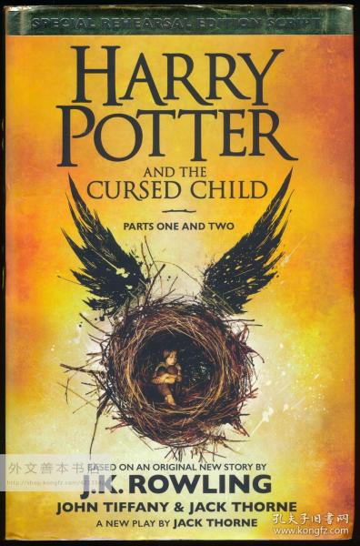 Harry Potter and the Cursed Child – Parts I & II 哈利波特与被诅咒的孩子（英国版） 英文原版