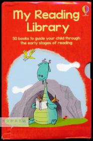 Usborne My Reading Library: 50 books to guide your child through the early stages of reading 英文原版-《乌斯本我的阅读图书馆：50本书，引导你的孩子通过阅读的早期阶段》