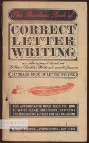 The Bantam Book of Correct Letter Writing 英文原版-《书信的正确写法》