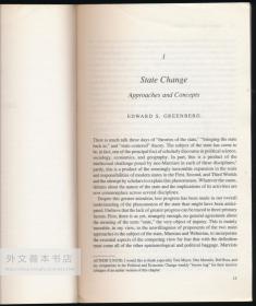 Changes in the State: Causes and Consequences 英文原版-《国家的变化：原因和结果》