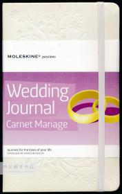 Moleskine Passion Journal - Wedding, Large, Hard Cover (5 x 8.25) 英文原版-《魔力斯奇那婚禮主題大開(kāi)本硬皮高檔筆記本》