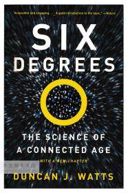 Six Degrees: The Science of a Connected Age 英文原版-《六度：互联时代的科学》