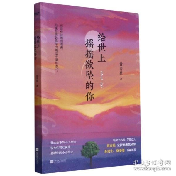 给世上摇摇欲坠的你 畅销书作家黄青蕉全新治愈散文集。33篇温暖且真实的故事，从你的全世界温暖路过。风炫出品