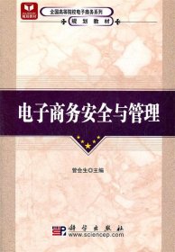 全国高等院校电子商务系列规划教材：电子商务安全与管理