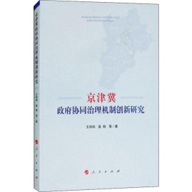 京津冀政府协同治理机制创新研究