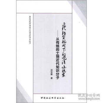 嘉应学院中国语言文学科学学术丛书·近代转型视阈下的晚清小说家：从传统的士到近代知识分子