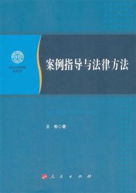 案例指导与法律方法 南开大学法学院学术文存