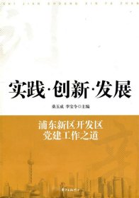 实践·创新·发展：浦东新区开发区党建工作之道