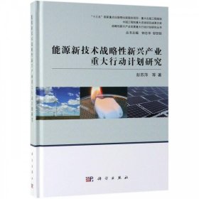 能源新技术战略性新兴产业重大行动计划研究