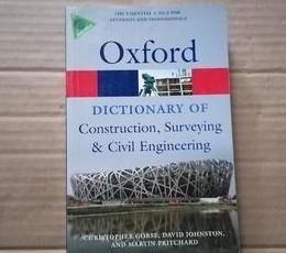 英文原版 A Dictionary of Construction  Surveying  and Civil Engineering /Christopher Oxford University Pres...