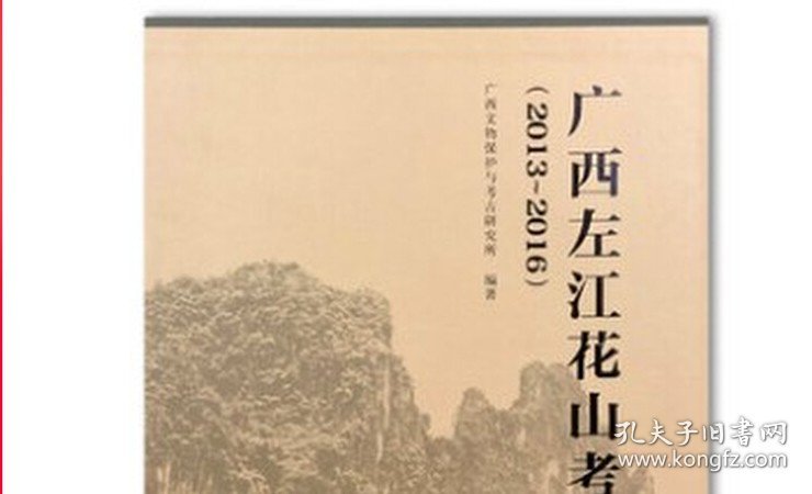 中国广西左江花山考古新石器时代到汉代文物保护考古研究 文化遗址出土文物石器制作工艺区域考古文化研究发现发掘重要遗迹书籍