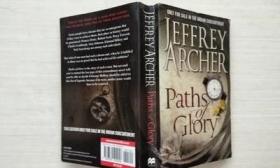 JEFFREY ARCHER Paths of Glory /Jeffrey pan