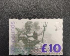英国1993年10英镑新票1枚