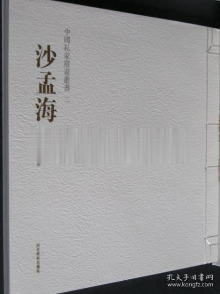 沙孟海书法作品集 中国私家藏画丛书二 沙孟海