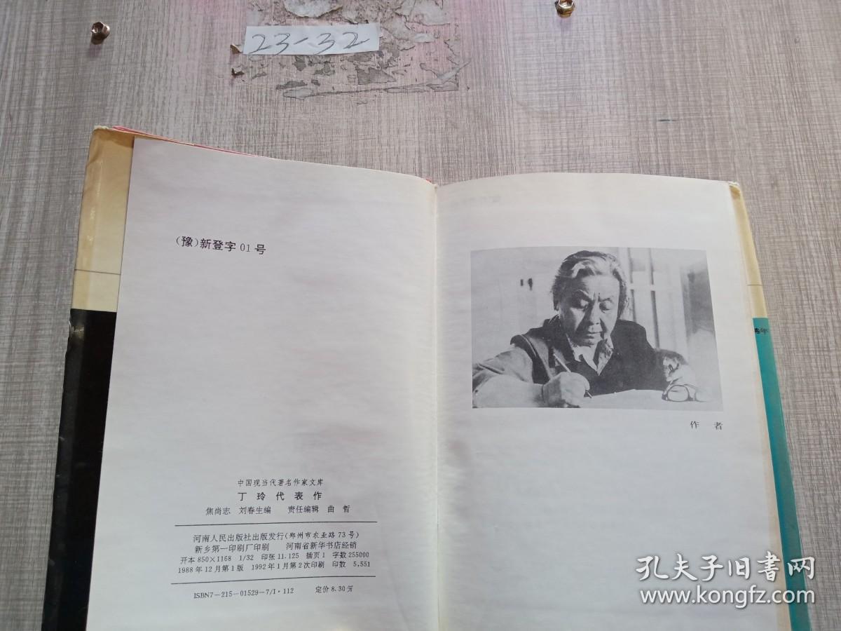 丁玲代表作 .