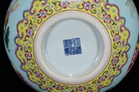 清乾隆年粉彩花卉纹葫芦31*20m