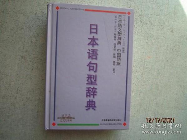 日本语句型辞典