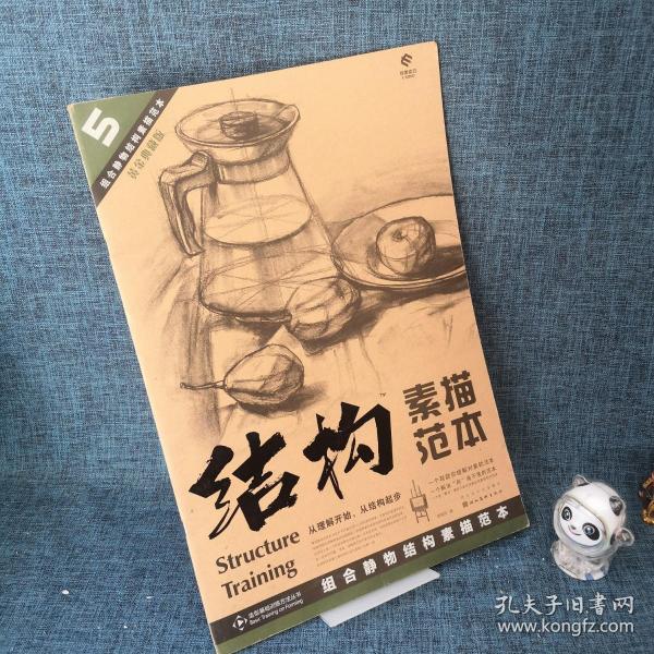 造型基础训练方法丛书5：组合静物结构素描范本（黄金典藏版）