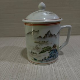 五六七手绘茶杯