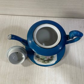 唐山瓷厂仕女茶具一套