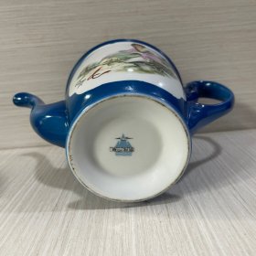 唐山瓷厂仕女茶具一套