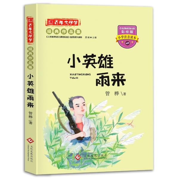 百年文学梦之小英雄雨来彩绘版小学生注音读本小学生三四五六年级课外阅读书籍