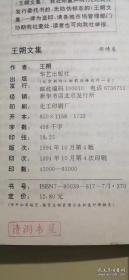 王朔文集2本合售