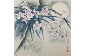 赵永峰《花卉》