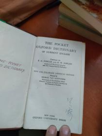 THE  POCKET OXFORD DICTIONRY