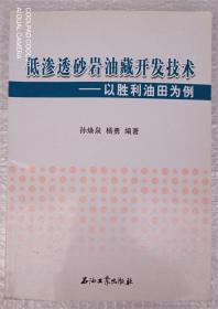 低渗透砂岩油藏开发技术：以胜利油田为例